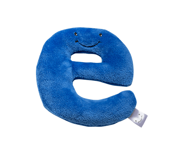 color: Peacock Blue - lowercase e